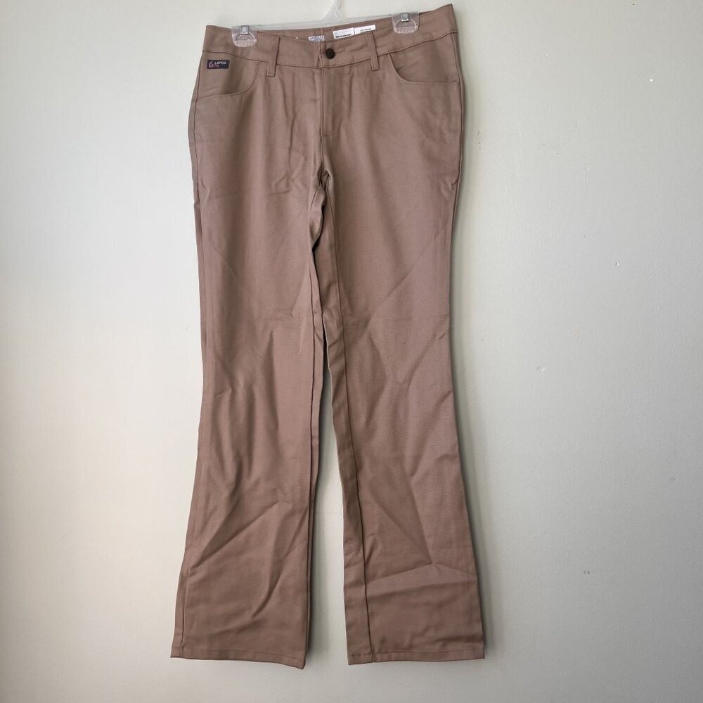 Flame Resistant Womens Khaki Lapco FR Pants Size 8